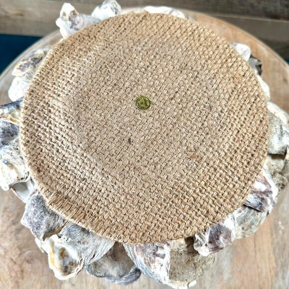 Large Philippines Oyster Shell Seashell Pillar Candle Holder Centerpiece Display - Picture 11 of 12